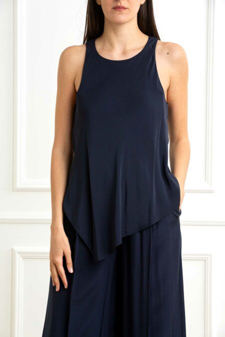 PATRIZIA PEPE-CAMICIA-PP2C1609A057 NAVY 44