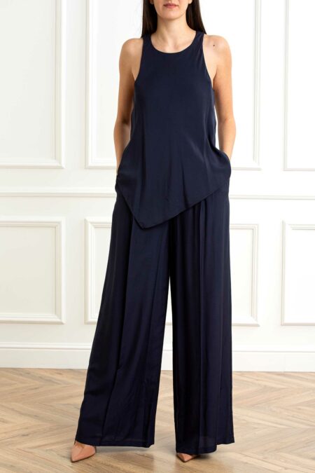 PATRIZIA PEPE-CAMICIA-PP2C1609A057 NAVY 44