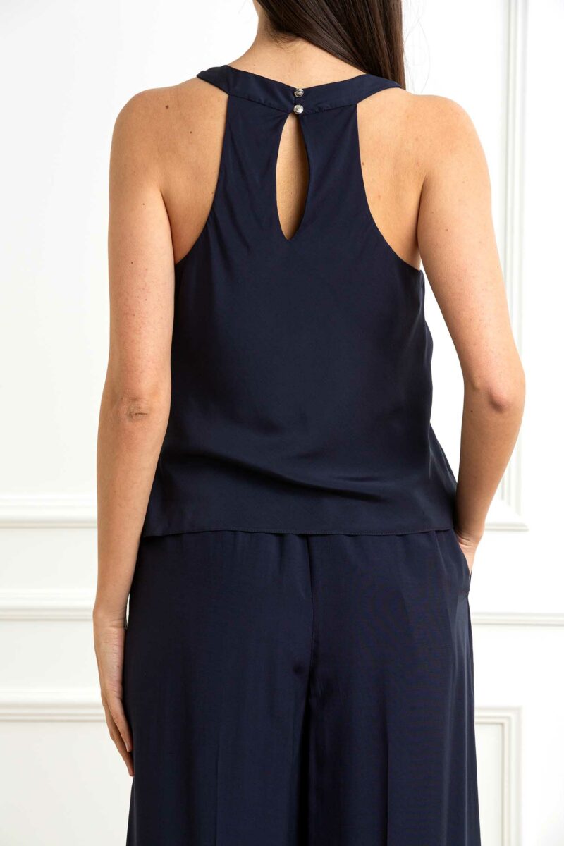 PATRIZIA PEPE-CAMICIA-PP2C1609A057 NAVY 44