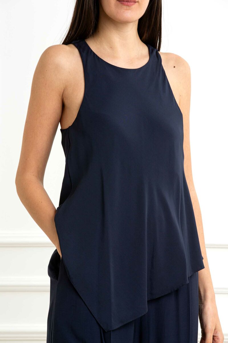 PATRIZIA PEPE-CAMICIA-PP2C1609A057 NAVY 44