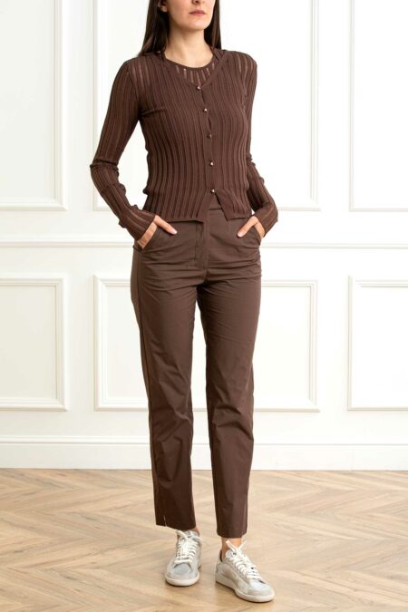PATRIZIA PEPE-MAGLIA-PP2K0308K254 BROWN 2