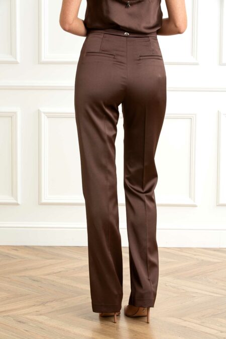 PATRIZIA PEPE-PANTALONI-PP2P1662A563 BROWN 44