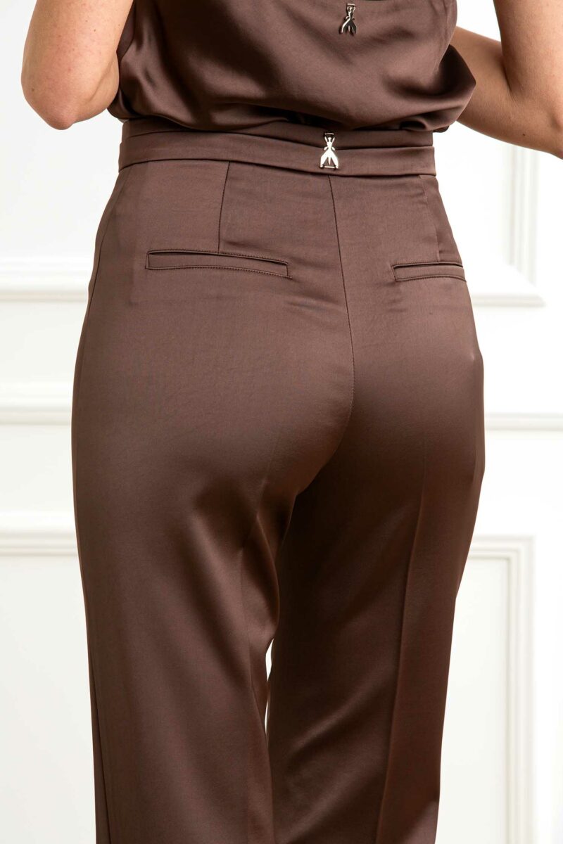 PATRIZIA PEPE-PANTALONI-PP2P1662A563 BROWN 44