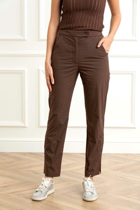 PATRIZIA PEPE-PANTALONI-PP2P1695A570 BROWN 44