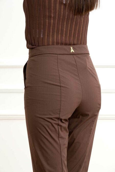 PATRIZIA PEPE-PANTALONI-PP2P1695A570 BROWN 44