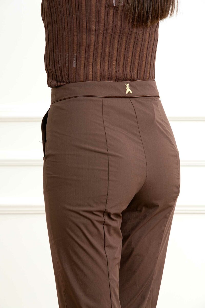 PATRIZIA PEPE-PANTALONI-PP2P1695A570 BROWN 44