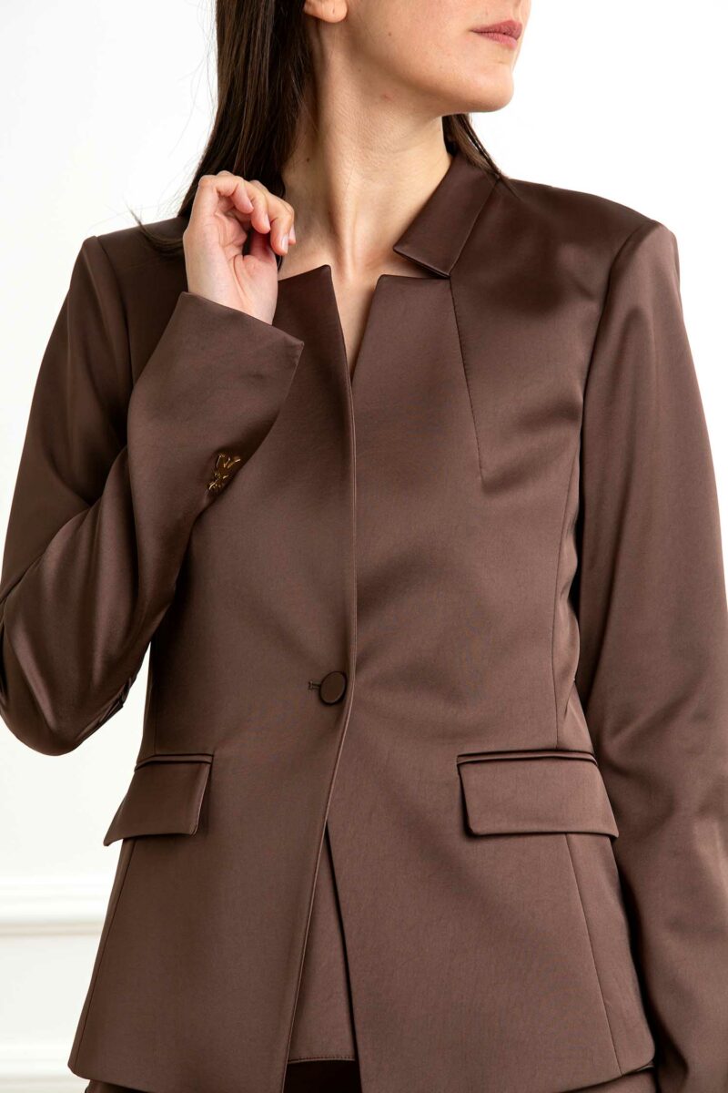 PATRIZIA PEPE-GIACCA-PP2S1522A563 BROWN 44