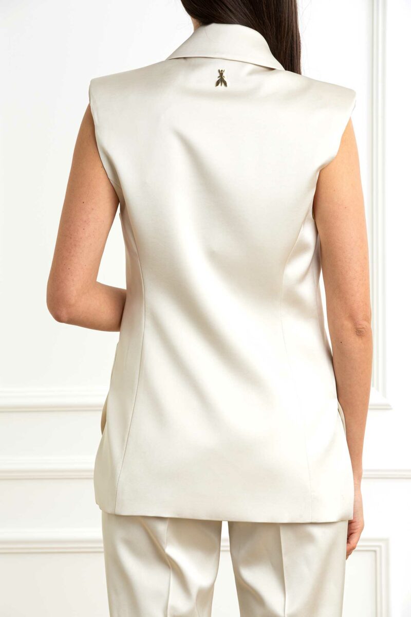PATRIZIA PEPE-GILET-PP2S1523A563 AVORIO 44