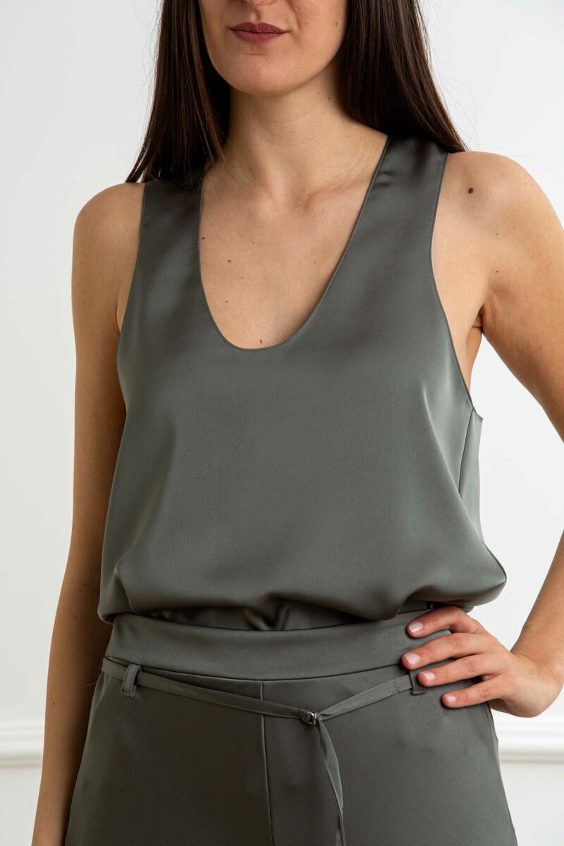 PATRIZIA PEPE-CAMICIA-PP8C0725A459 GRAY 44