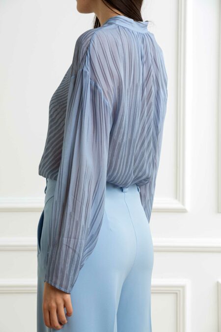 PATRIZIA PEPE-CAMICIA-PP8C0776A558 GRAY 44