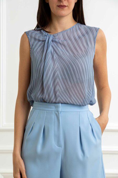 PATRIZIA PEPE-CAMICIA-PP8C0777A558 GRAY 44