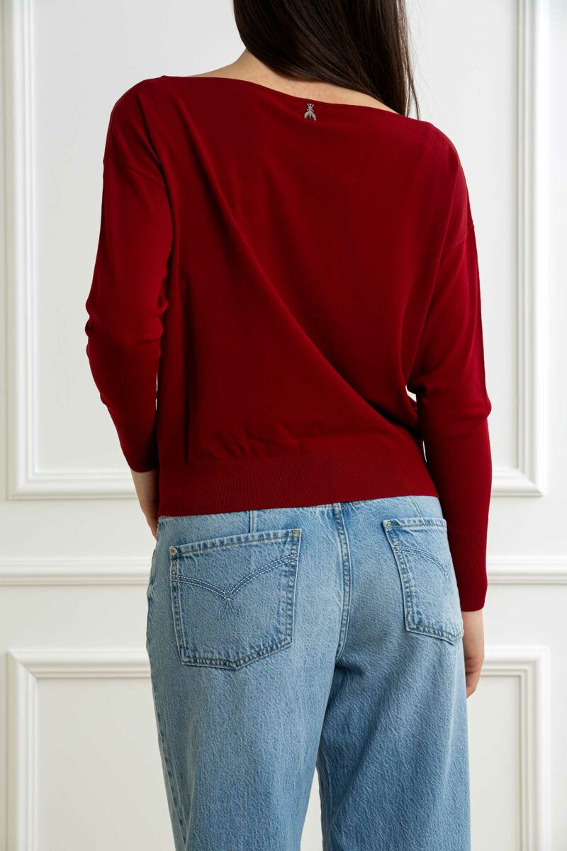 PATRIZIA PEPE-MAGLIA-PP8K0272K245 RED 2