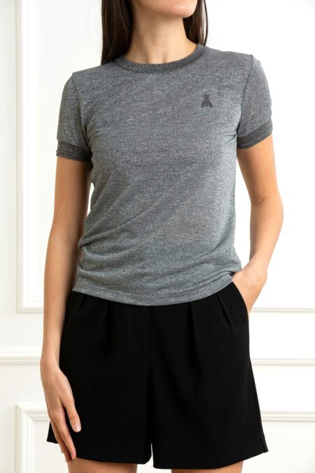 PATRIZIA PEPE-MAGLIA-PP8K0278K128 GREY 2