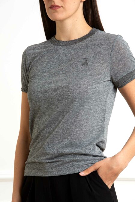 PATRIZIA PEPE-MAGLIA-PP8K0278K128 GREY 2