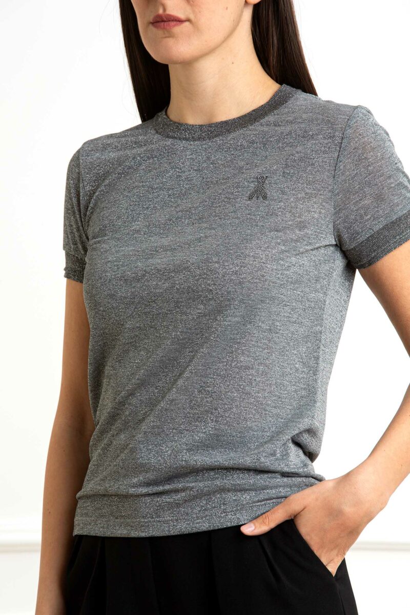 PATRIZIA PEPE-MAGLIA-PP8K0278K128 GREY 2