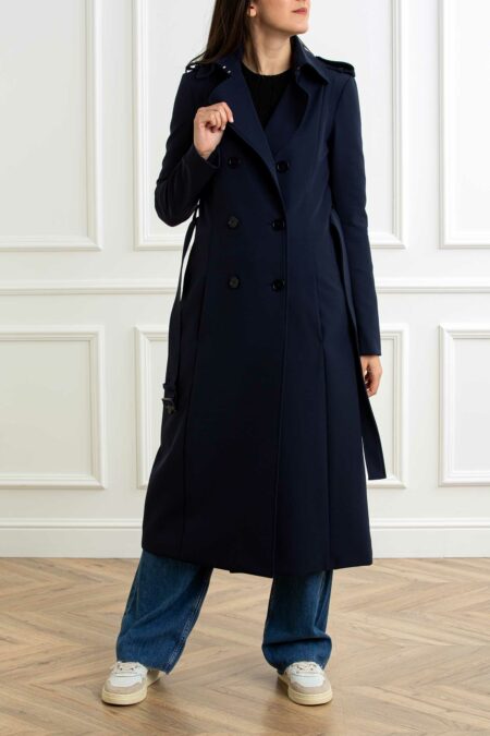 PATRIZIA PEPE-TRENCH-PP8O0137A2AWP25 NAVY 44