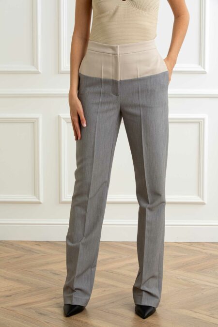 PATRIZIA PEPE-PANTALONI-PP8P0665A533 GRAY 42