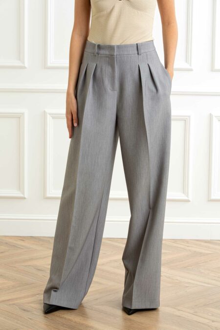 PATRIZIA PEPE-PANTALONI-PP8P0669A533 GRIGIOMED 44