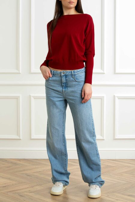 PATRIZIA PEPE-PANTALONI-PP8P0692D1WZB BLU 29