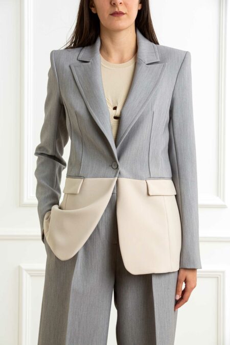 PATRIZIA PEPE-GIACCA-PP8S0505A533 GRIGIOMED 42
