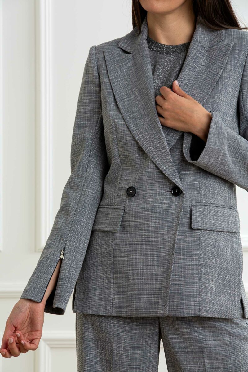 PATRIZIA PEPE-GIACCA-PP8S0515AD15 BLUE 44