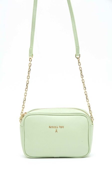 PATRIZIA PEPE-BORSA CAMERA CASE-PPCB0071L001P25 GREEN TU