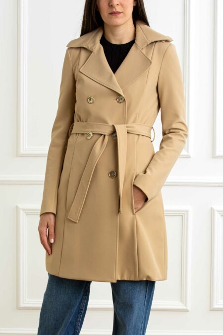 PATRIZIA PEPE-TRENCH-PPCO0188A2AWP25 BEIGE 44