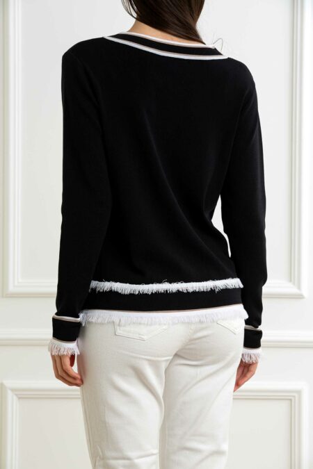 YOU GET IT-CARDIGAN CHANEL-PRE355031 NERO XXL