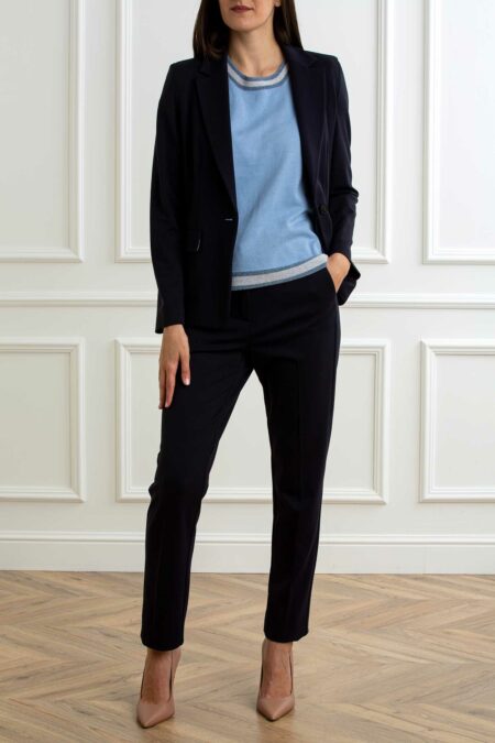 YOU GET IT-MAGLIA MM LUREX-PRE355220 BIANCOBLU S