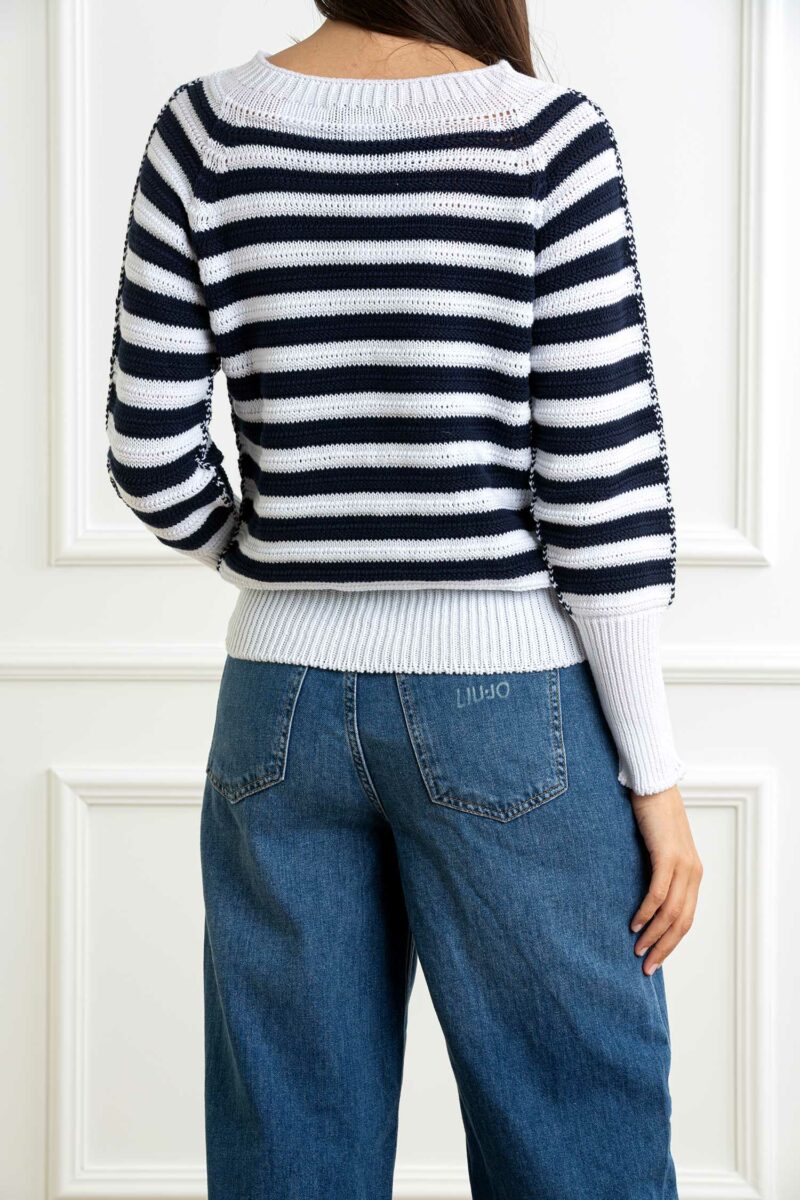 YOU GET IT-MAGLIA RIGA-PRE355512 BIANCOBLU S