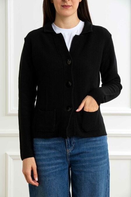 YOU GET IT-MAGLIA GIACCA TU-PRE355651 NERO XL