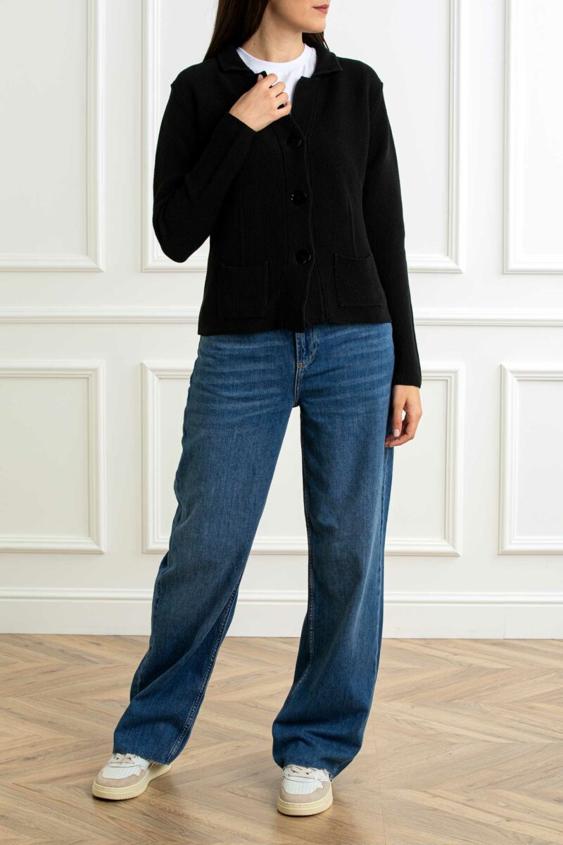 YOU GET IT-MAGLIA GIACCA TU-PRE355651 NERO XL