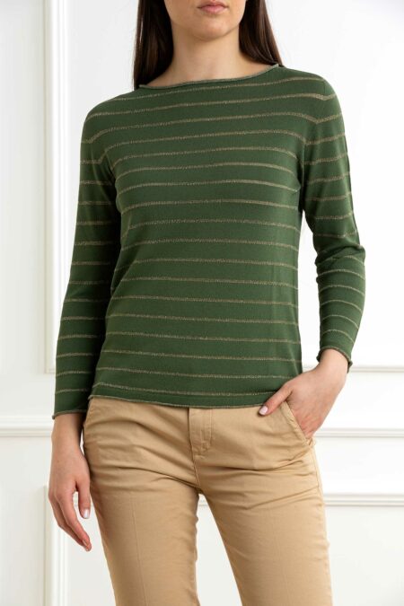 YOU GET IT-MAGLIA RIGA-PRE355714 VERDE XL