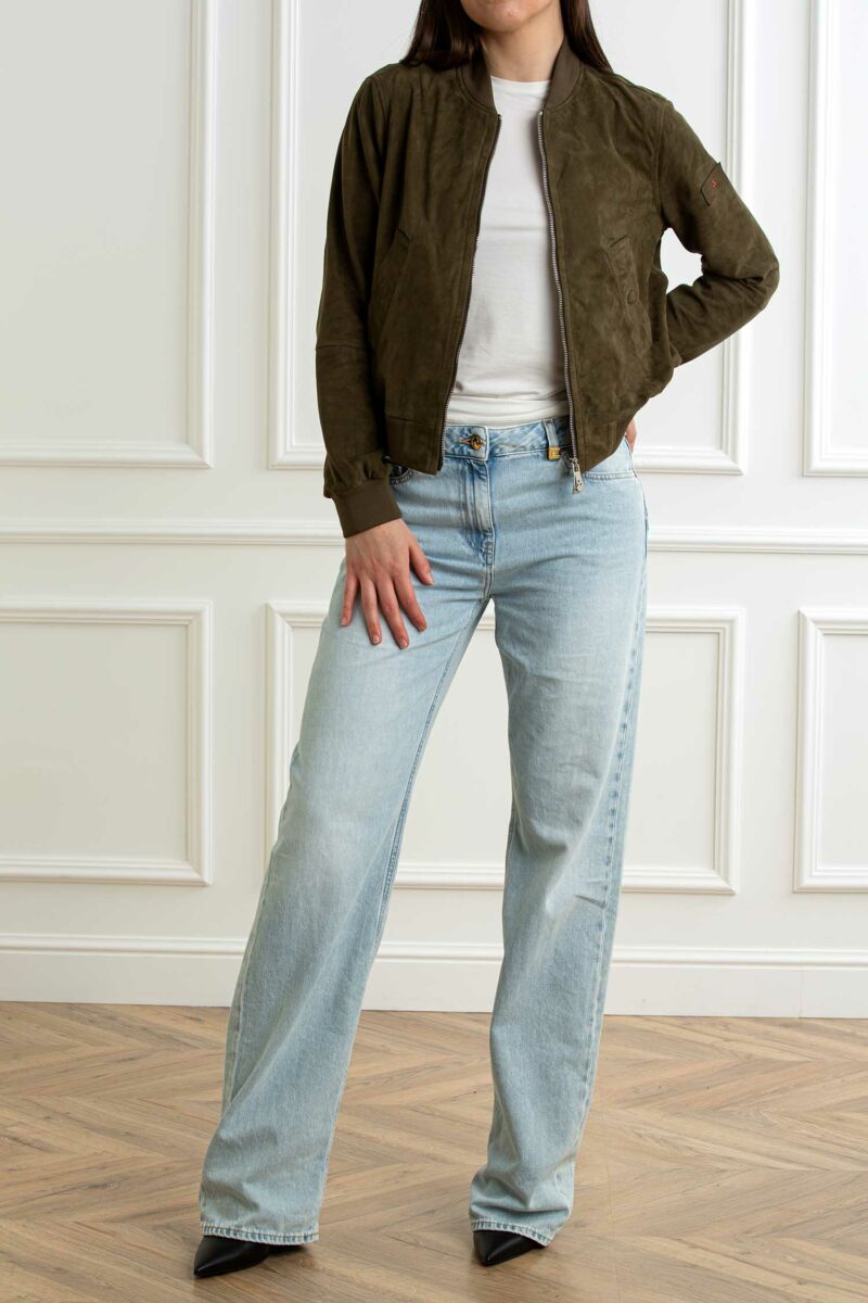 PEUTEREY-GIUBBINO SUEDE DONNA-PYCHOISYASUEDE01 VERDE 46