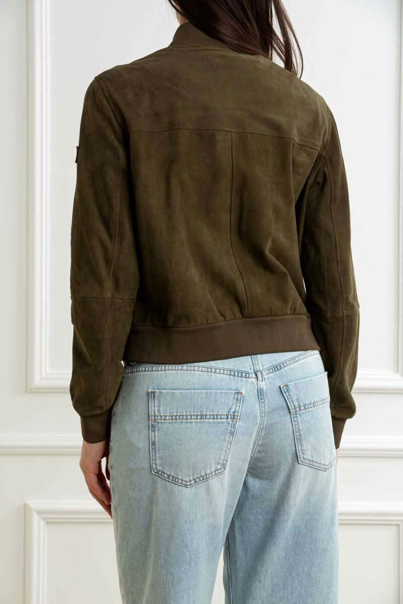 PEUTEREY-GIUBBINO SUEDE DONNA-PYCHOISYASUEDE01 VERDE 46