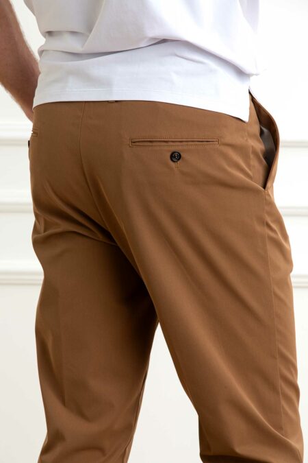 PEUTEREY-PANTALONE UOMO-PYHEBRIDESGA CAMMELLO 52