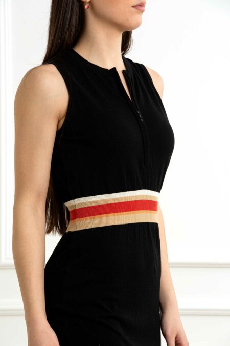 QUILISIA-ABITO IN MAGLIA-QUSC2506 NERO 46