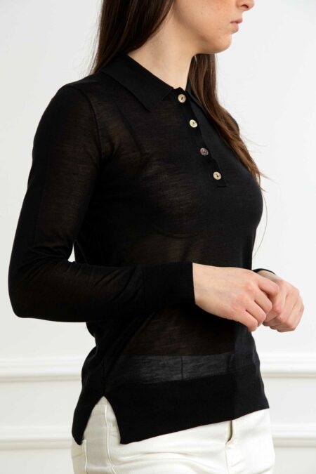 QUILISIA-POLO-QUSRSS2550 NERO 46