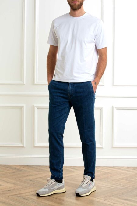 RE-HASH-JEANS MUCHA DENIM UOMO-RHP249DKZ2D543 DENIM 36