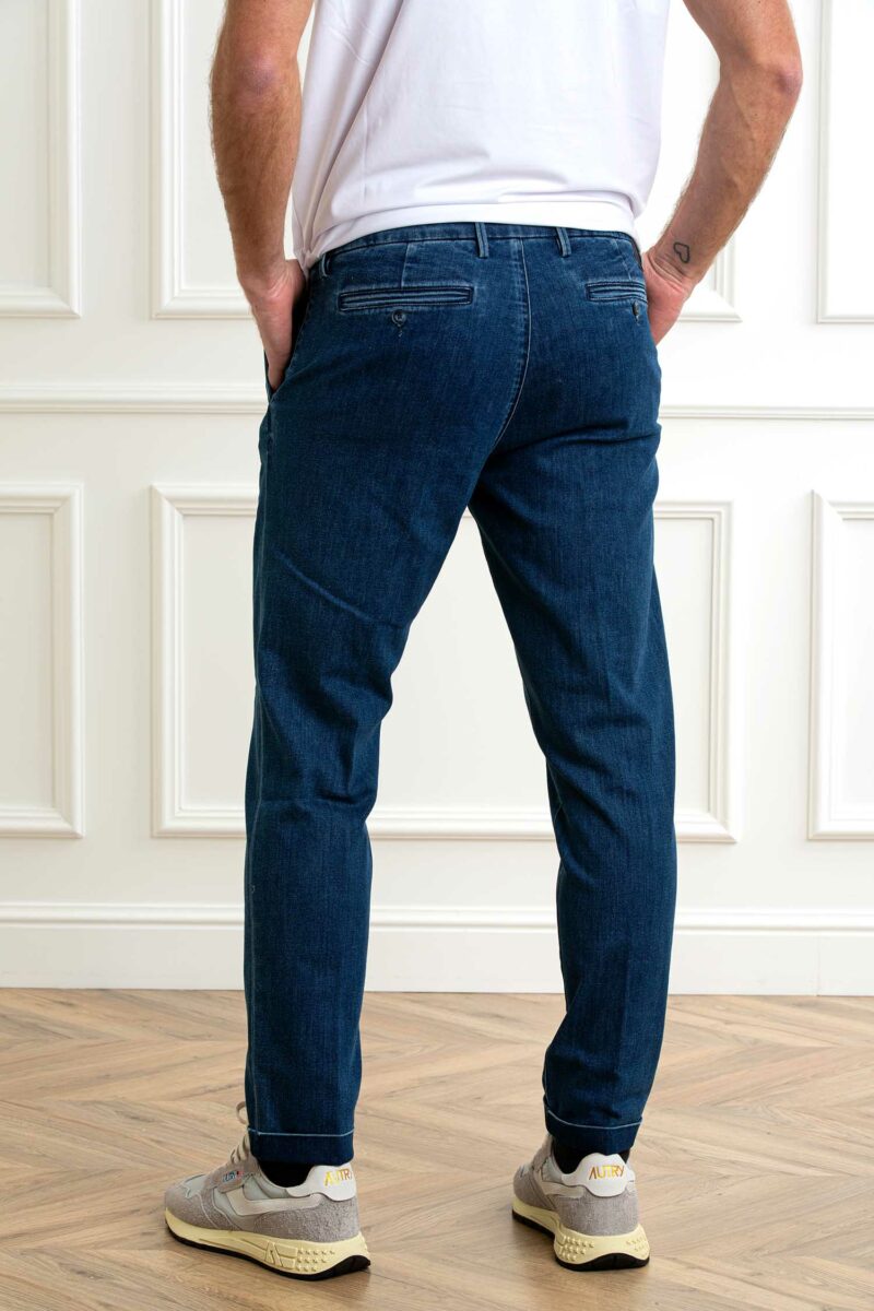 RE-HASH-JEANS MUCHA DENIM UOMO-RHP249DKZ2D543 DENIM 36