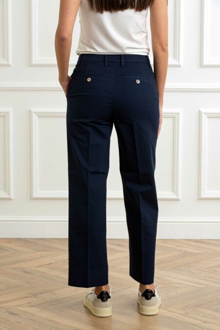 RE-HASH-PANT. NELLY chinos donna-RHP390JM0A632 BLUE 29