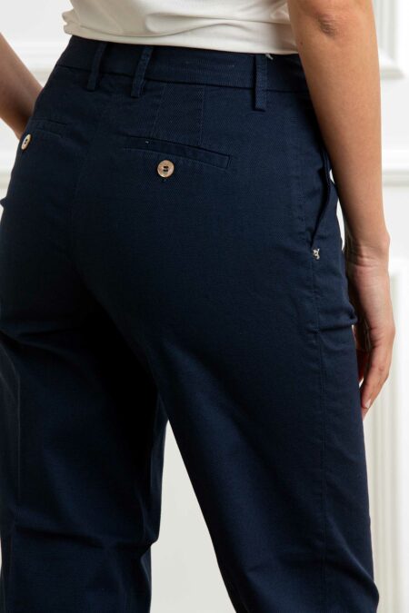 RE-HASH-PANT. NELLY chinos donna-RHP390JM0A632 BLUE 29