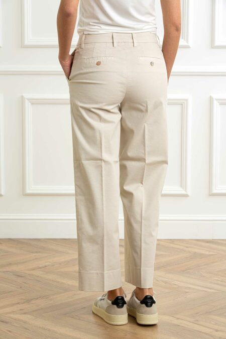 RE-HASH-PANT. NELLY chinos donna-RHP390JM0A632 CREMA 29