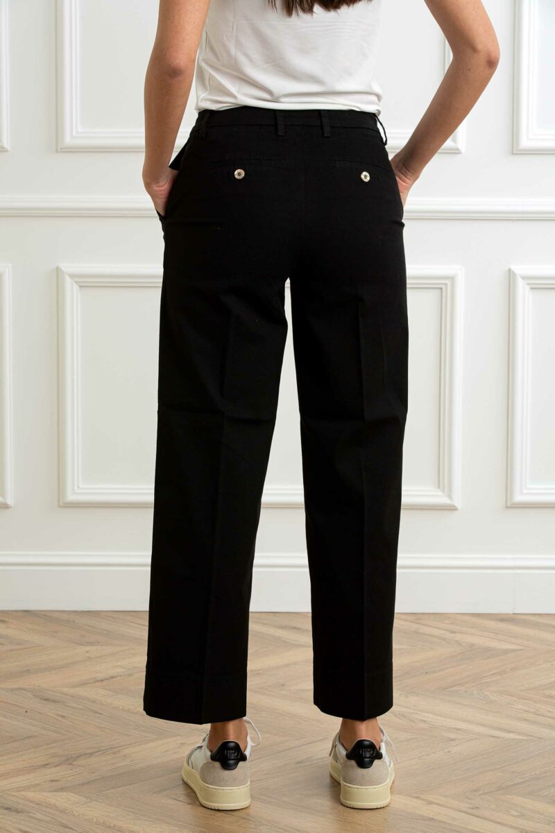 RE-HASH-PANT. NELLY chinos donna-RHP390JM0A632 NERO 30