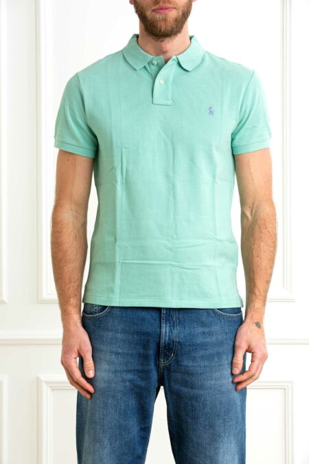 RALPH LAUREN-POLO UOMO SLIM FIT-RL536856 CELADON XL