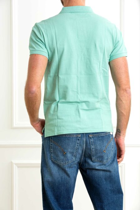 RALPH LAUREN-POLO UOMO SLIM FIT-RL536856 CELADON XL