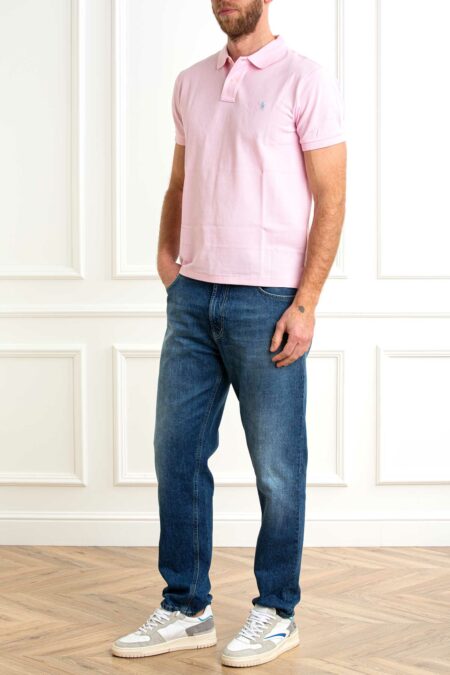 RALPH LAUREN-POLO UOMO SLIM FIT-RL536856 PINK XXL