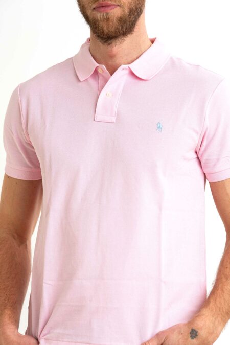RALPH LAUREN-POLO UOMO SLIM FIT-RL536856 PINK XXL