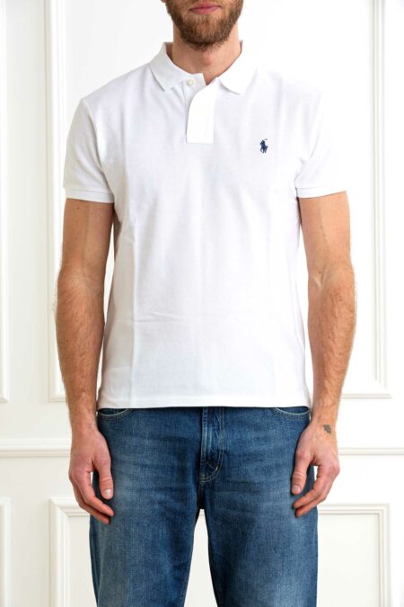 RALPH LAUREN-POLO UOMO SLIM FIT-RL548797P5 WHITE XXL