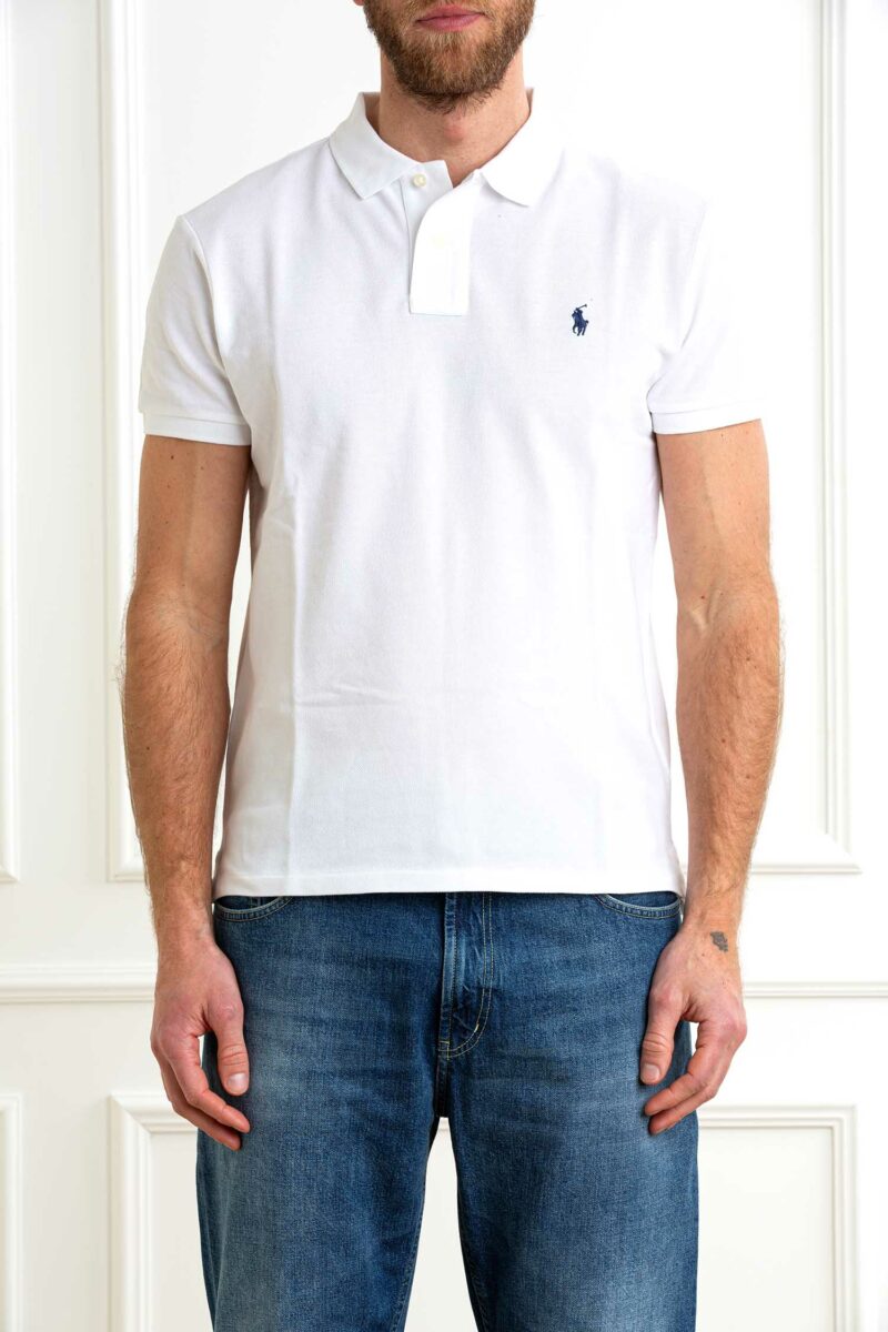 RALPH LAUREN-POLO UOMO SLIM FIT-RL548797P5 WHITE XXL